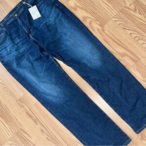 AG Adriano Goldschmied The Graduate Tailored Leg Blue Jeans Mens 40x34 NWT